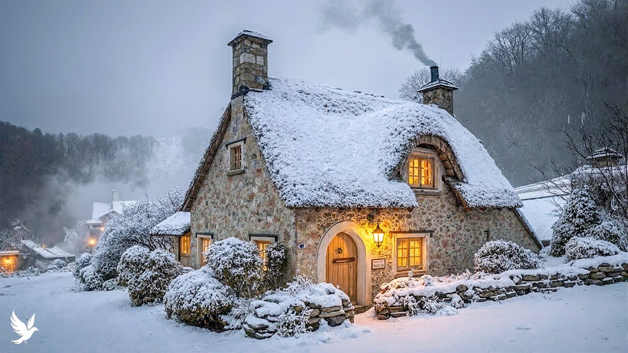 January Winter Music ❄️ Beautiful Relaxing Music for Stress Relief & Deep Healing❄️ Soft Snow