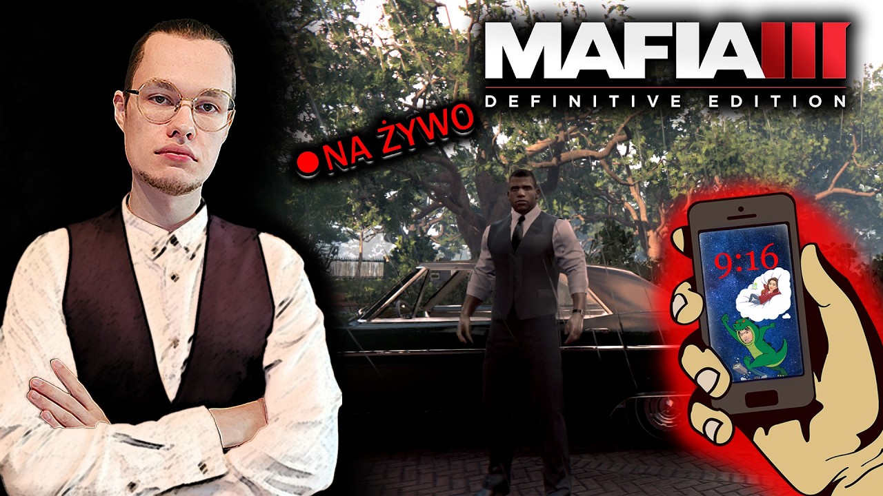 🔴[SHORT]🔴Walka trwa! #5🙉🍌[Na żywo]🔴Mafia III: Edycja Ostateczna😱 [Lektor PL]