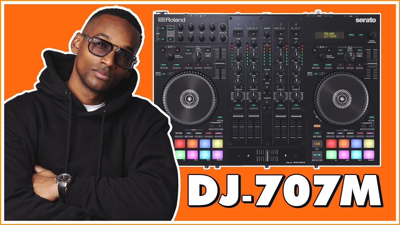 UNBOXING DU ROLAND DJ-707M , mon nouveau contrôleur pour les Soirées Privées!