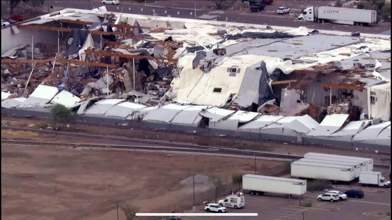Multiple microbursts slam into Phoenix l FOX 10 Talks