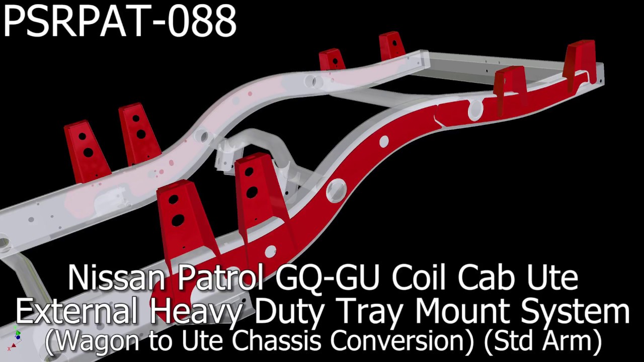 PSR Nissan Patrol Chassis Brace Program - PSR