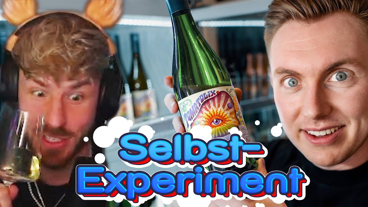 ICH schau TOMATOLIX seinen EIGENEN WEIN und SAUF mir einen REIN! 🍷🤪