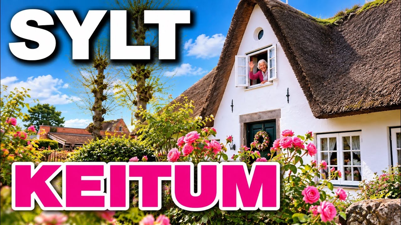 Sylt: Keitum im November 2025 ❤️⚓ Kapitänsdorf am Wattenmeer [4K UHD]