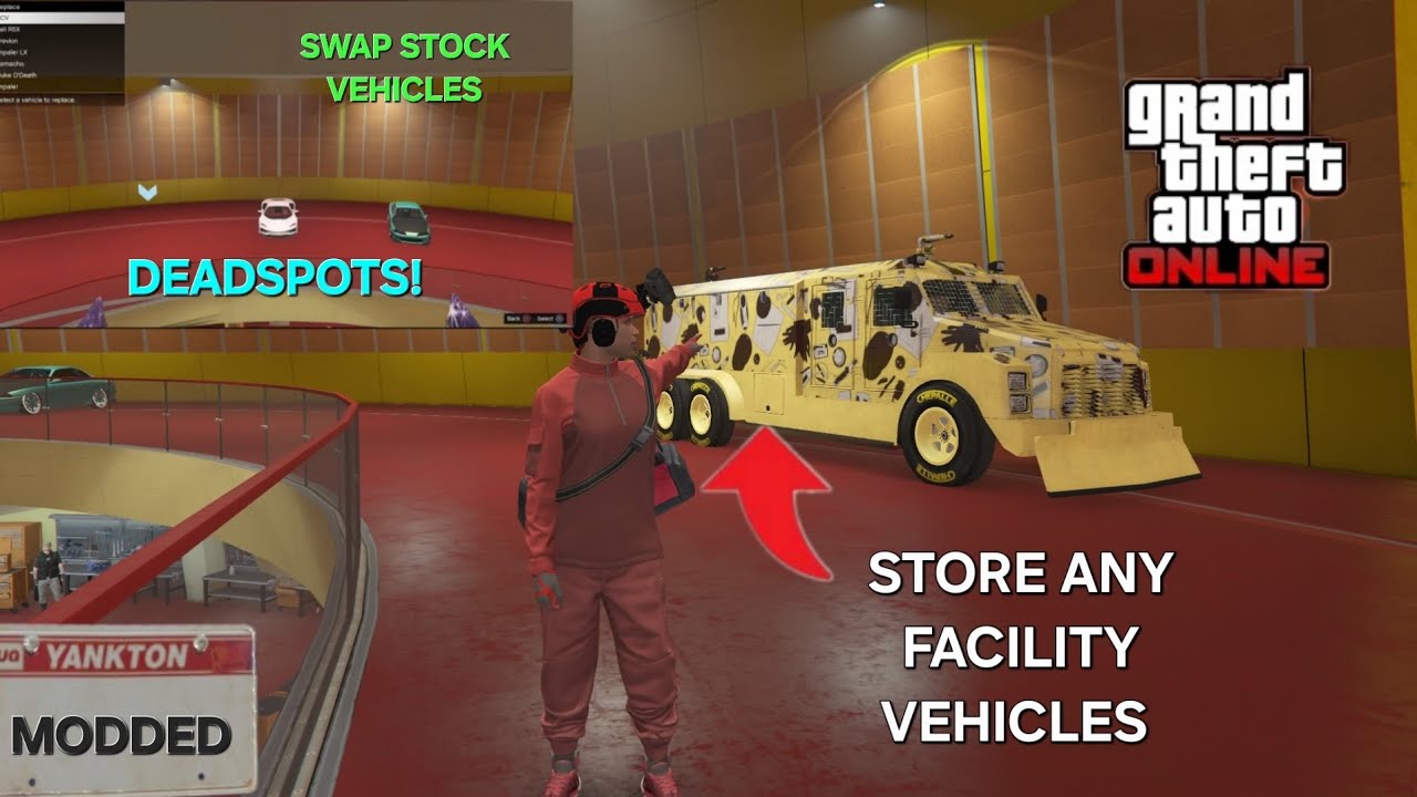EASILY Swap any Facility Vehicles & store Modded VEHICLES without DEADSPOTS in GTA Online! (2025)