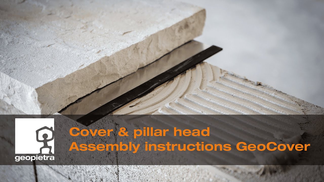 GEOPIETRA&reg; - GEOCOVER: Cover & pillar head   Official Video   🇬🇧