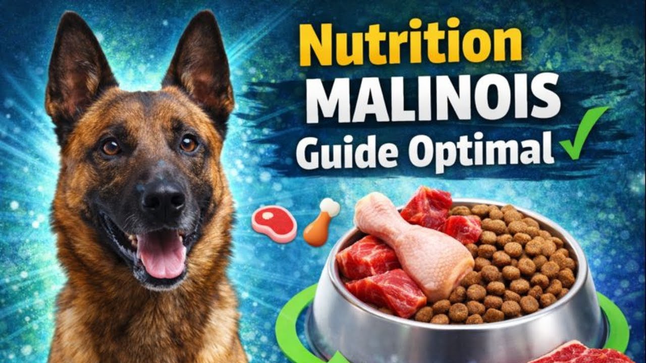 Alimentation du Malinois : Le Guide Complet pour une Énergie et une Santé Optimales