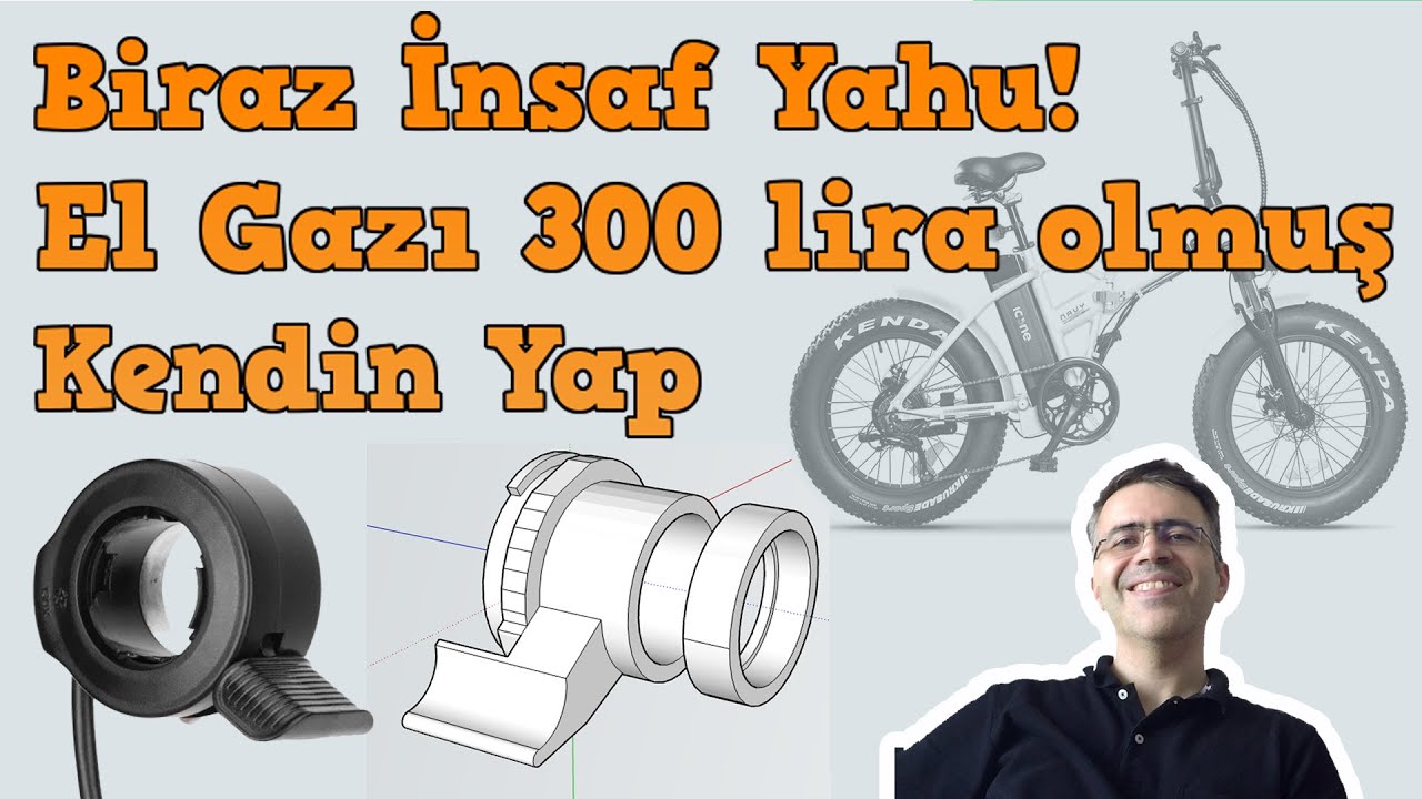 ELEKTRİKLİ BİSİKLETE PARMAK GAZI NASIL TAKILIR? KENDİN DE UCUZA EL GAZI YAPABİLİRSİN