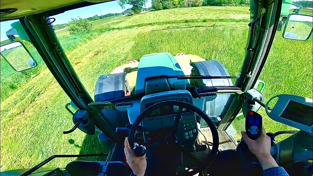 ☆Kamerka na Głowie ☆ Koszenie Trawy na Kiszonkę 2020 ☆ Claas Corto 315 /Disco 3450, Fendt Vario 716☆
