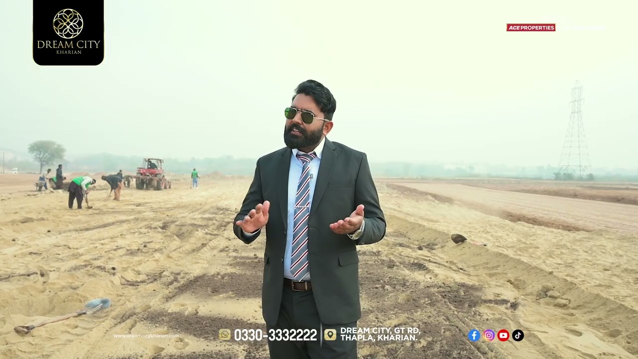Dream City Kharian Park | Development in Progress