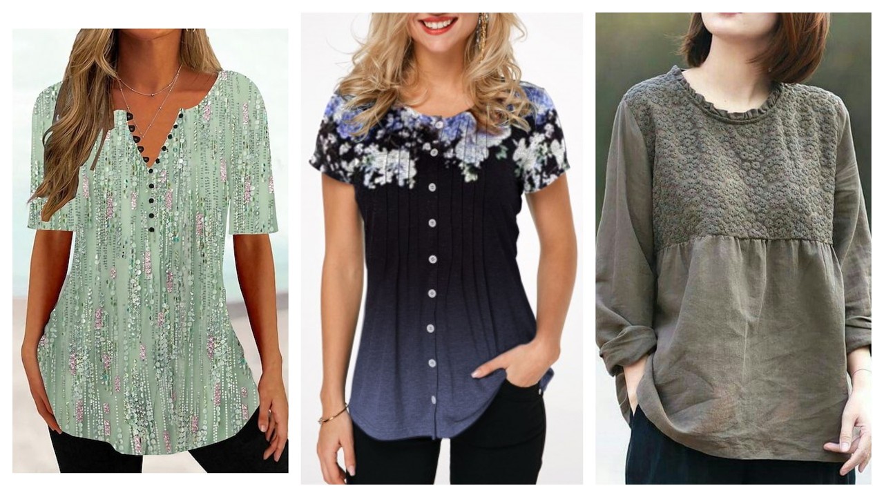 Moda 2026 BLUSAS BONITAS 100”Ideas De blusas bonitas MODELOS casuales 25/26 #fashion