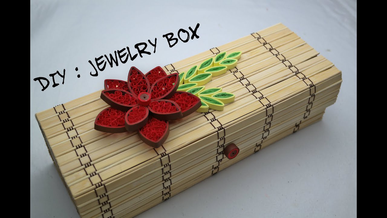 DIY: How To Make Jewelry Box - DIY Jewelry Boxes