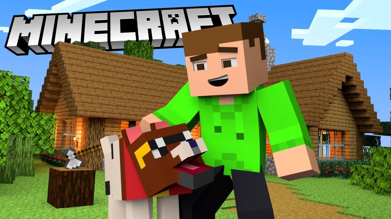 DUNO BYGGER SITT HUS I KAMRATERNAS VÄRLD I MINECRAFT | #2