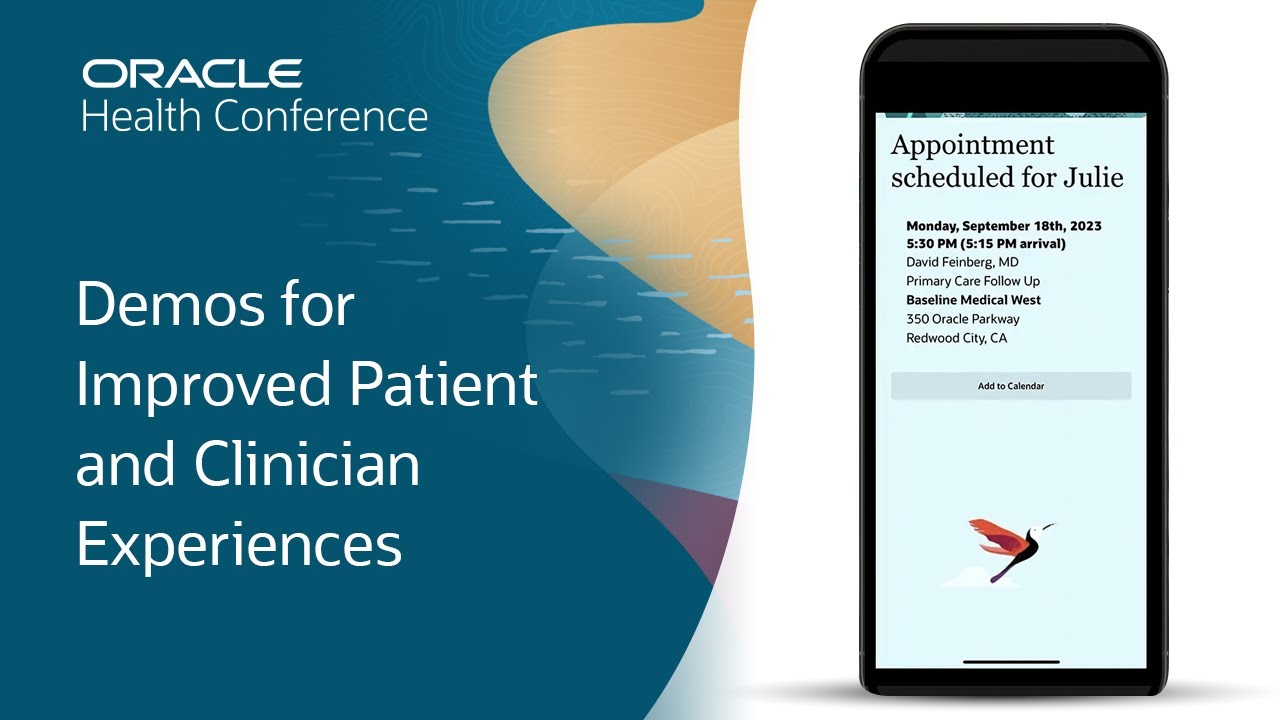Oracle Health Registration, Scheduling, and Clinical Digital Assistant Demo | Oracle Health Conf 23