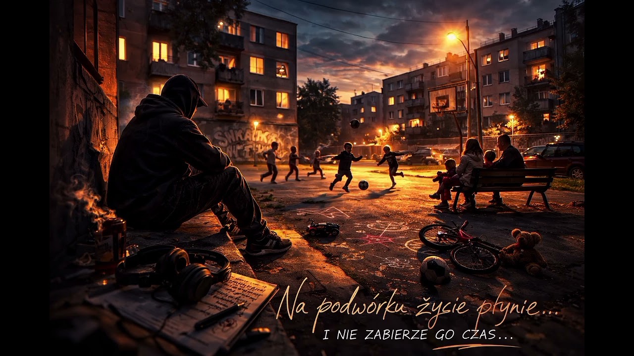 Między blokami.
