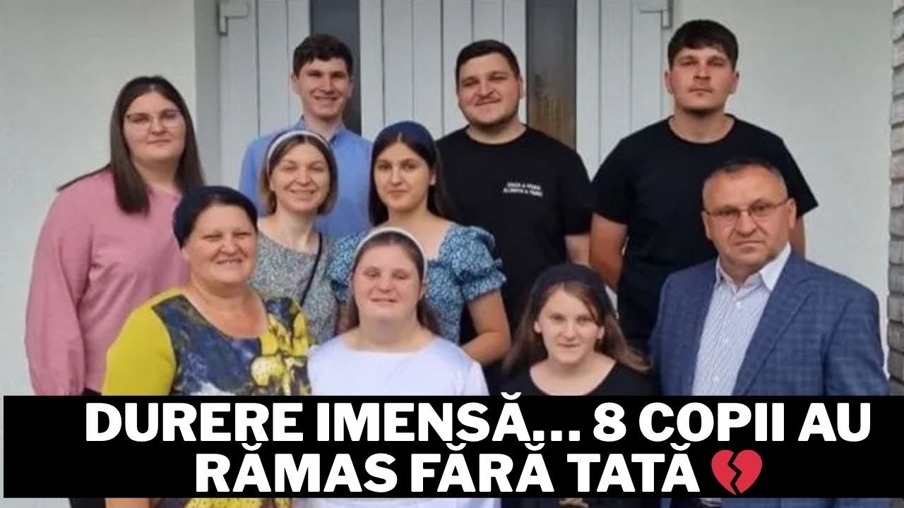 DURERE IMENSĂ&hellip; 8 copii au rămas fără tată 💔