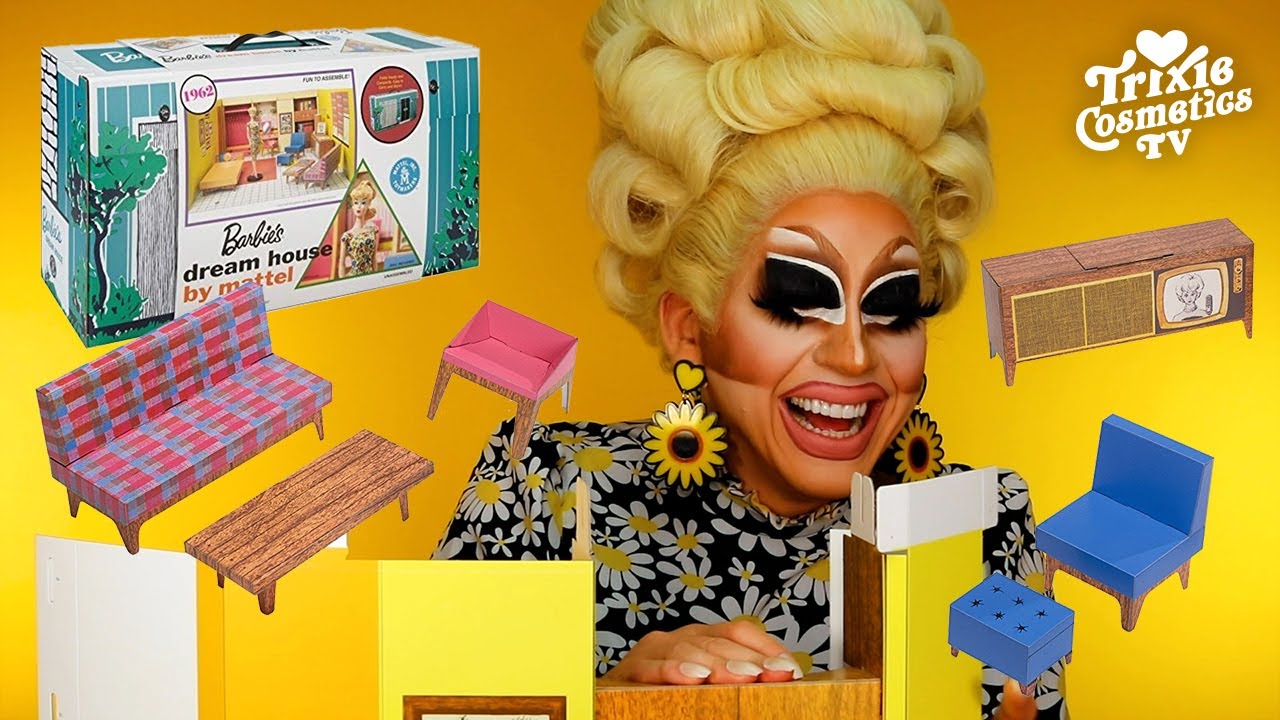 Building A Barbie Dream House with Trixie *STILL NOT SPONSORED*