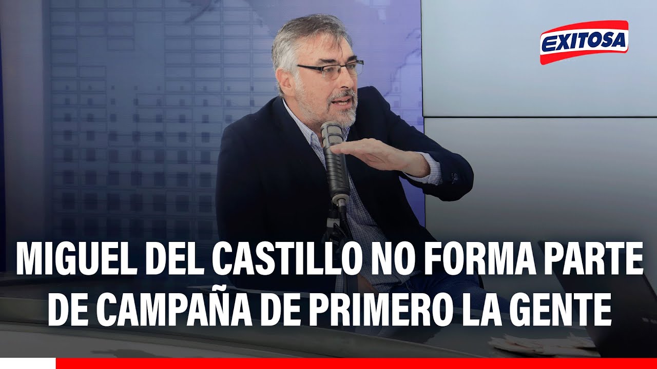 🔴🔵 Miguel del Castillo fue SUSPENDIDO como militante de Primero la Gente, asegura Raúl Molina