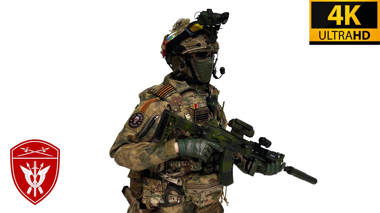 🇷🇺 Damtoys - Russian Spetsnaz MVD SOBR in Kherson - 1:6 Scale Action Figure Unbox & Review #damtoys