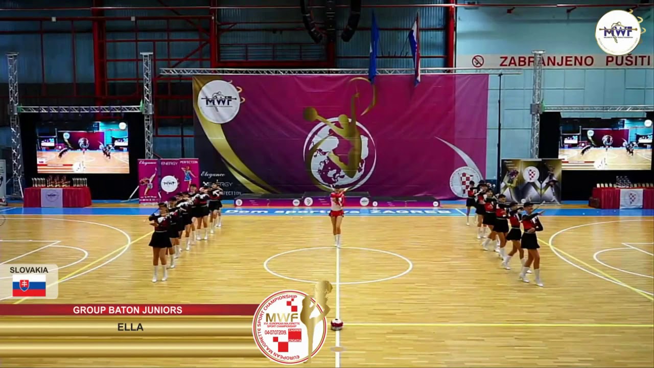 GROUP BATON JUNIORS, ELLA, SLOVAKIA