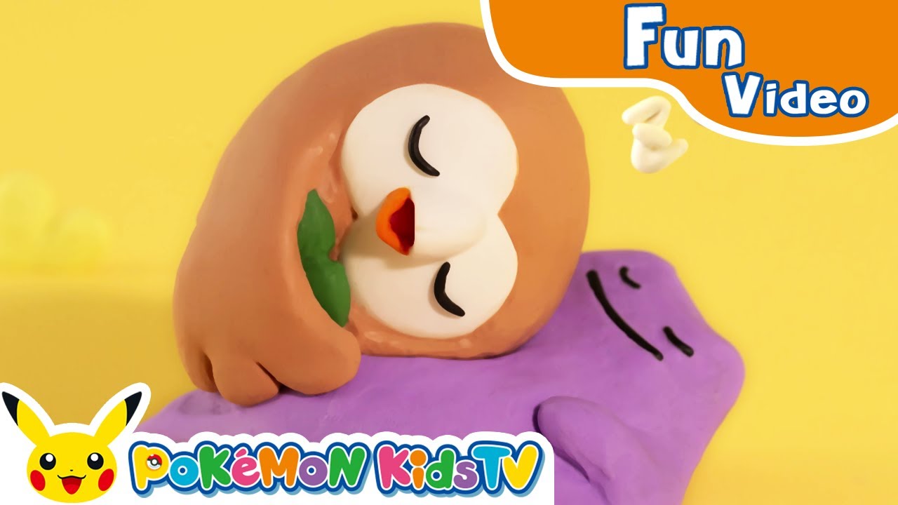 Good Night, Rowlet | Pok&eacute;mon Fun Video | Pok&eacute;mon Kids TV​