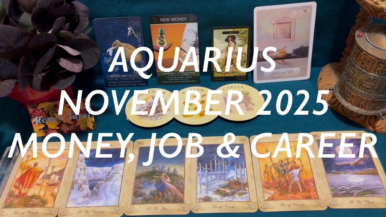 AQUARIUS♒️NOVEMBER 2025🗓️MONEY, JOB & CAREER💰💼NEW MONEY, NOT FOR YOU