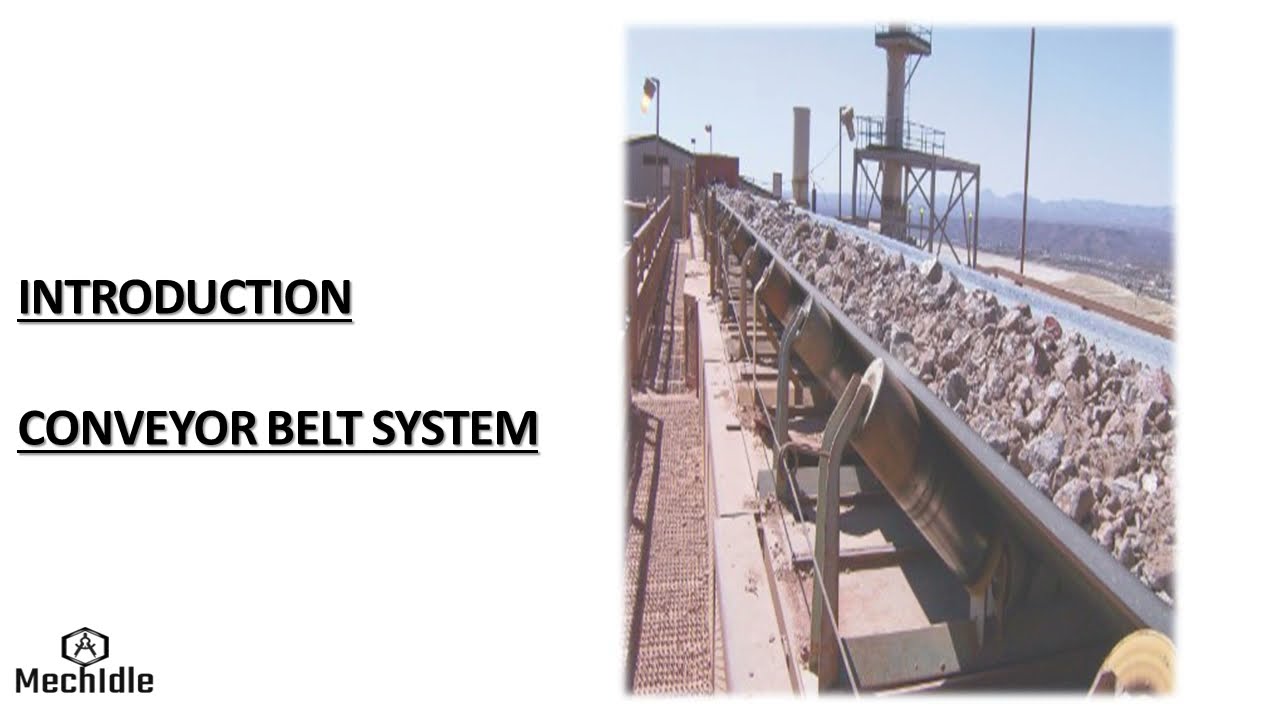 #mechanicalengineering #Conveyorbelt system | conveyor belt and its parts | function of each parts