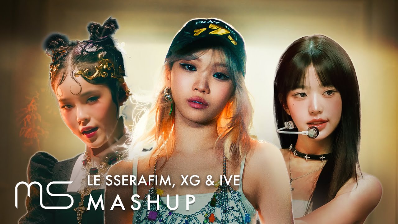 LE SSERAFIM x XG x IVE – Easy / Shooting Star / Baddie MASHUP