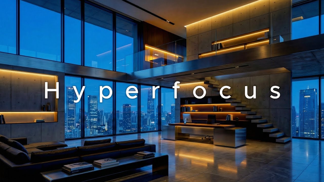 Hyper Focus — Zero Distraction Penthouse Mix for Deep Work & Clarity