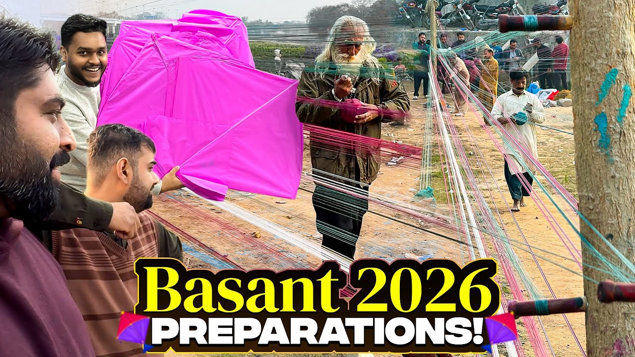 Lahore Basant 2026 Crazy Scene | Dor Dhundtay Ravi Pohanch Gaye 😂