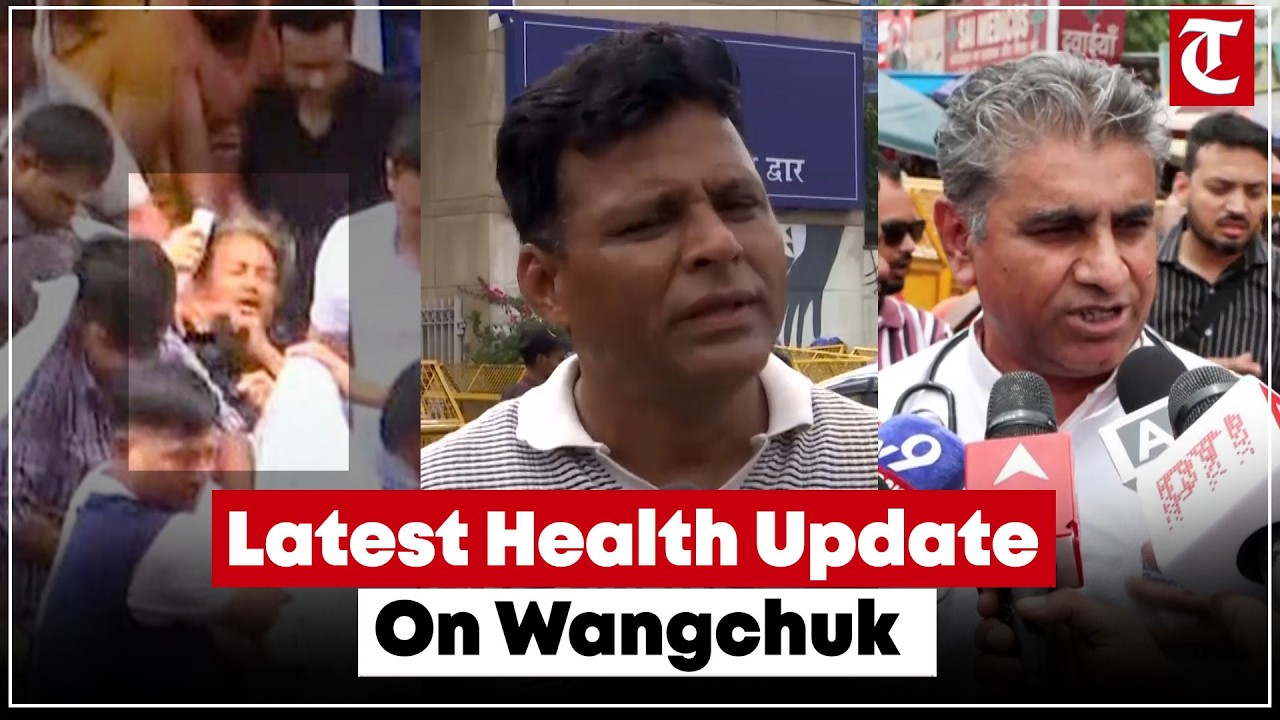 Doctors and wife share Sonam Wangchuk's health update after his shift to Safdarjung Hospital