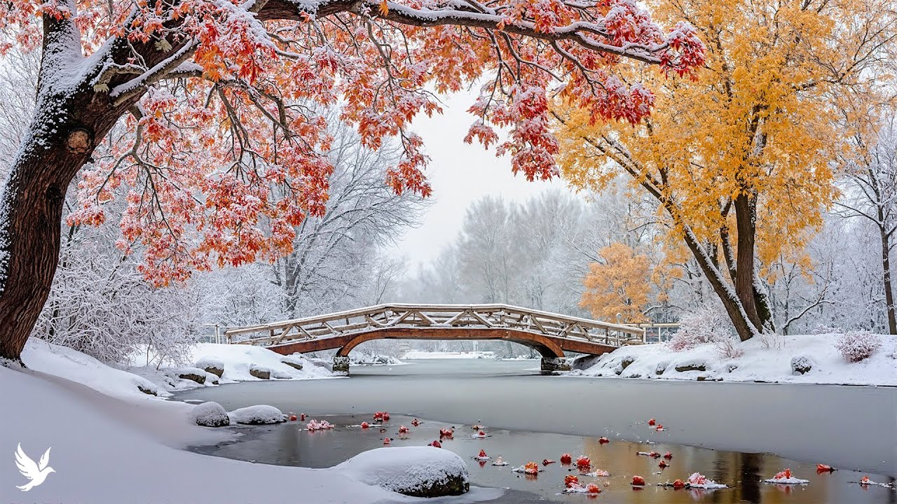 Winter music ❄️ Soothing melodies help relax the mind and stop thinking too much