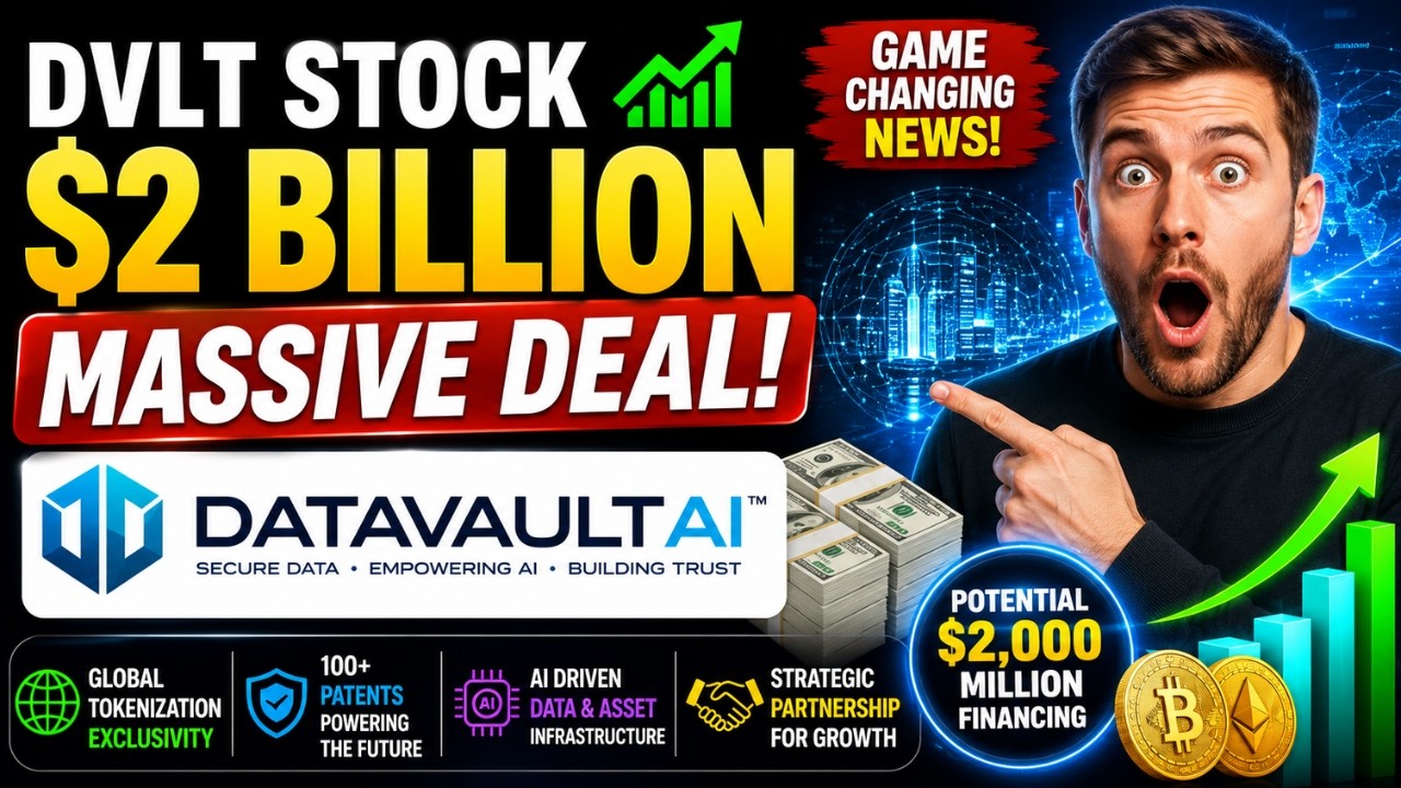 Акции DVLT могут взлететь! Data Vault AI анонсирует масштабную сделку на $2 миллиарда &mdash; DVLT STOCK