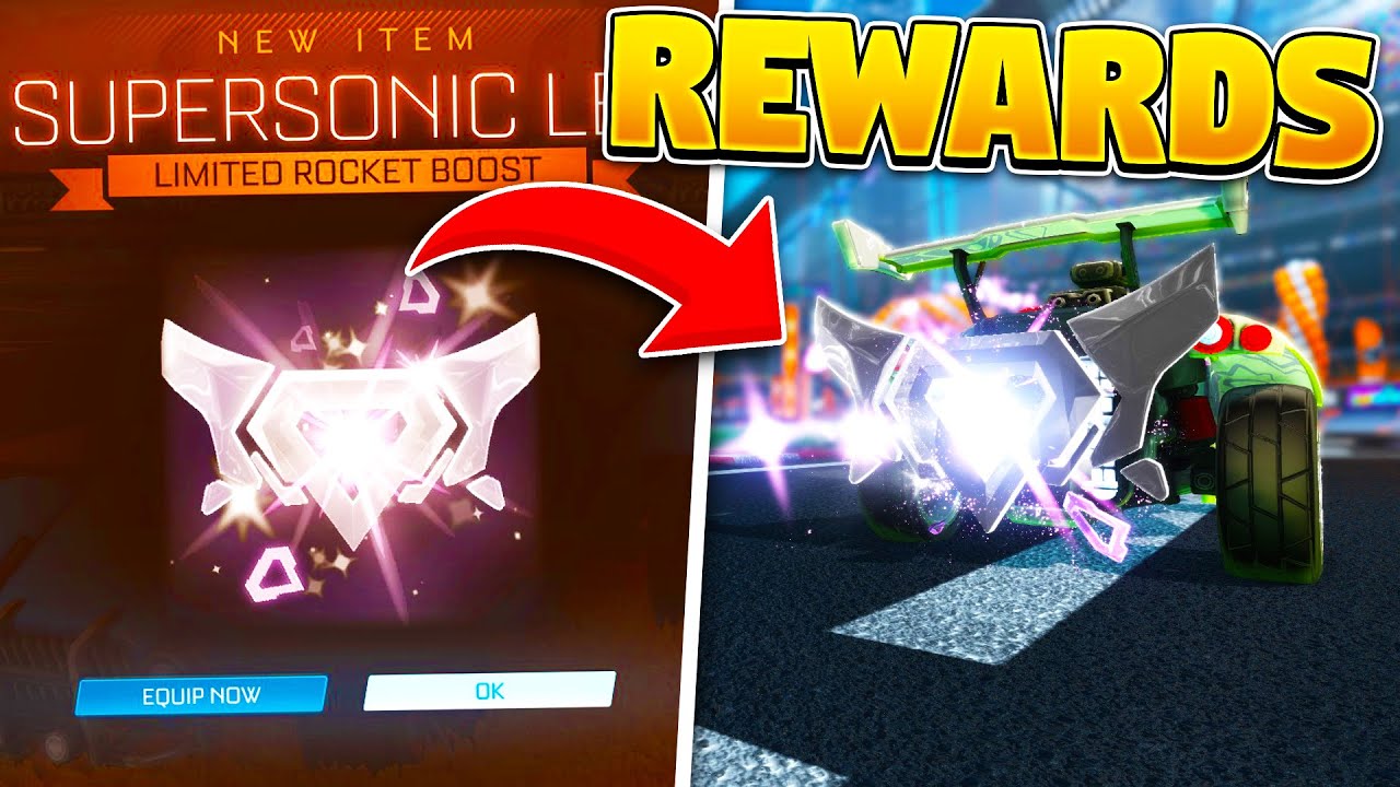 ALL SEASON 2 COMPETITIVE REWARDS On Rocket League! SEASON 3 SHOWCASE