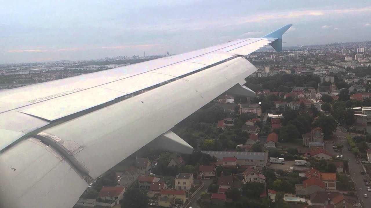 atterrissage aigle azur sur ORLY (annaba-paris)