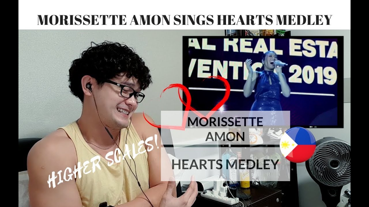 [REACTION] TRULY MIND BLOWING! MORISSETTE AMON sings HEARTS MEDLEY