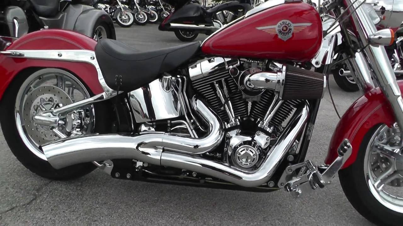 064309 - 2002 Harley Davidson Softail Fat Boy FLSTF - Used motorcycles for sale