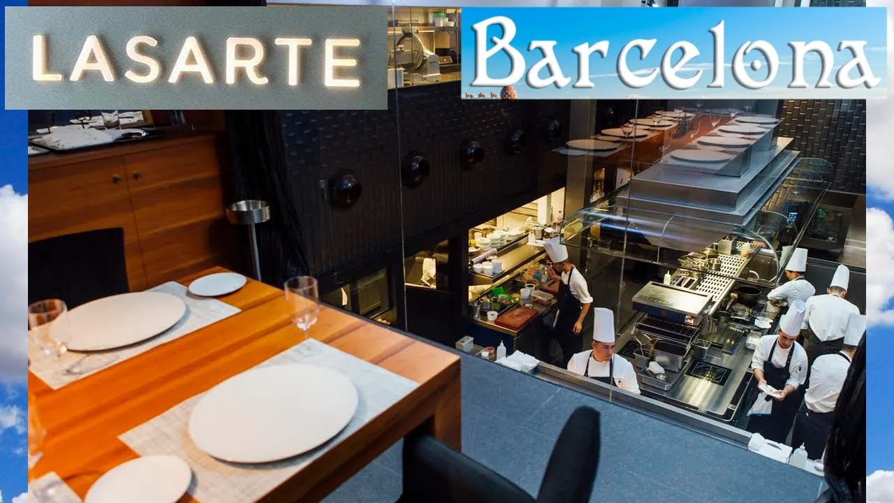 Restaurant Lasarte - Chef's Table - Three Michelin Stars - Martín Berasategui in Spain Barcelona