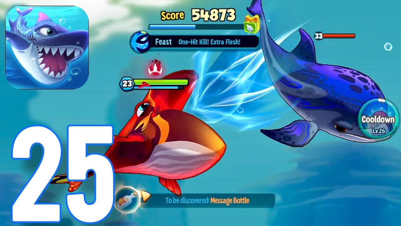 Fish Eat Fish.io - Gameplay Walkthrough Part 25 - Humpback Whale (ios,Android)