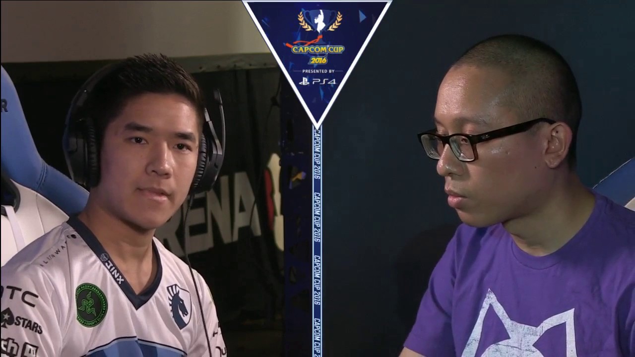Street Fighter V Capcom Cup 2016   Day 1 Liquid Nuckledu VS Winterfox Samurai