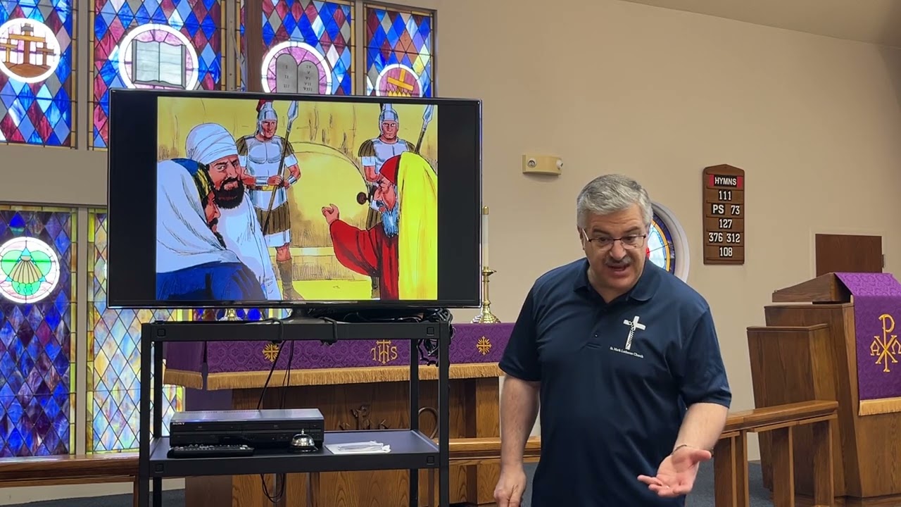 Jesus Dies on the Cross - chapel for April 9 & 10