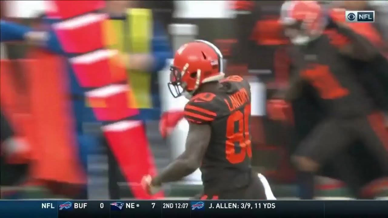 Jarvis Landry Throws 63 Yard Pass (Browns vs. Bengals)