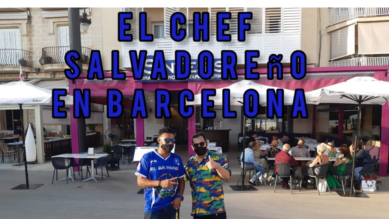 Salvadoreño Conquistando La Cocina Española En Sitges Barcelona|| Restaurante Sintesis