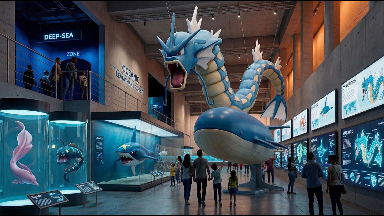 Inside the Pok&eacute;mon Oceanographic Institute in Real Life | AI Simulation