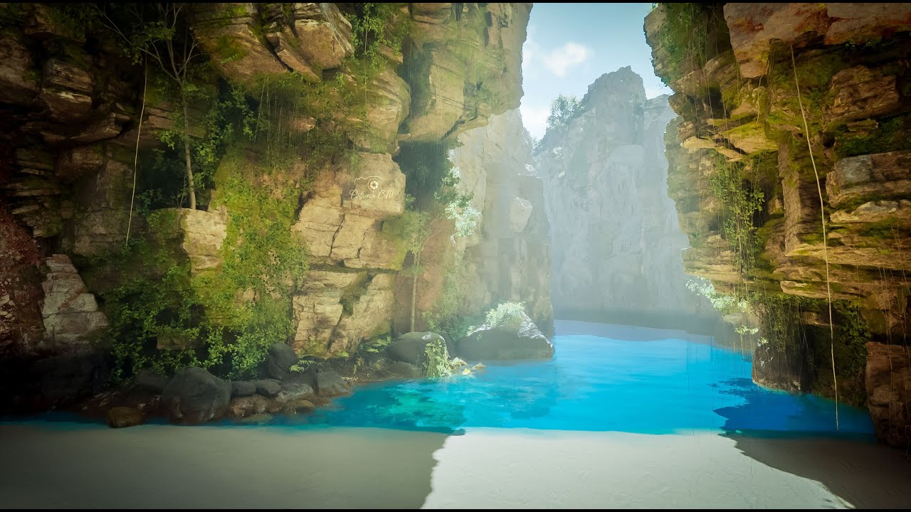 Unreal Engine Mountain Lagoon
