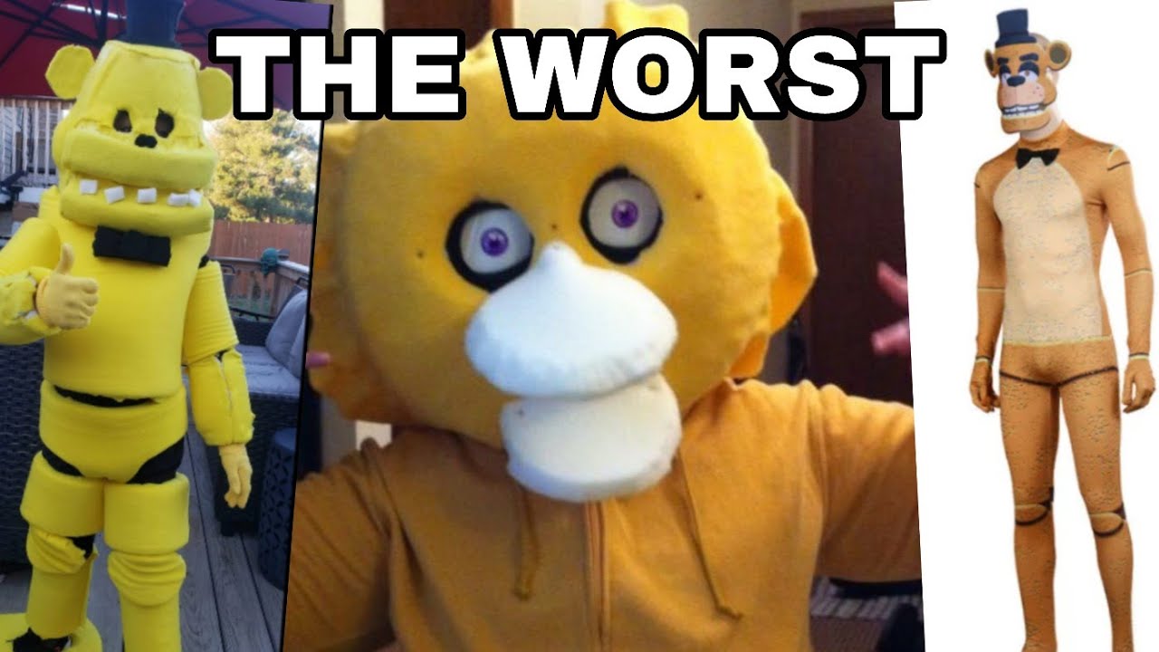 Rating The WORST Five Night's at Freddy's Cosplays