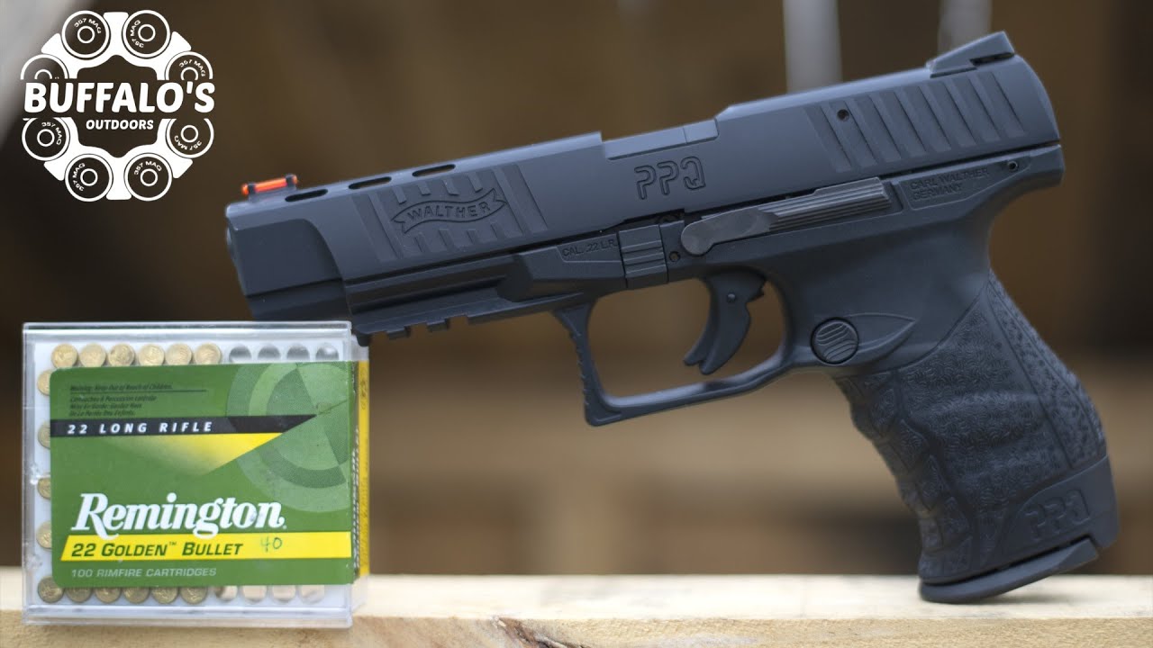 Walther PPQ M2 .22lr ~ Полноразмерный плинкер/учебный пистолет