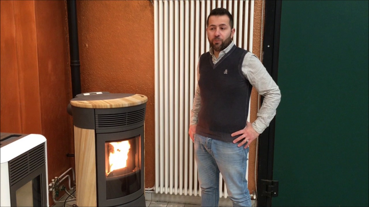 Non Solo Clima presenta la termostufa a pellet Edilkamin modello Cameo 15 kW - Brescia