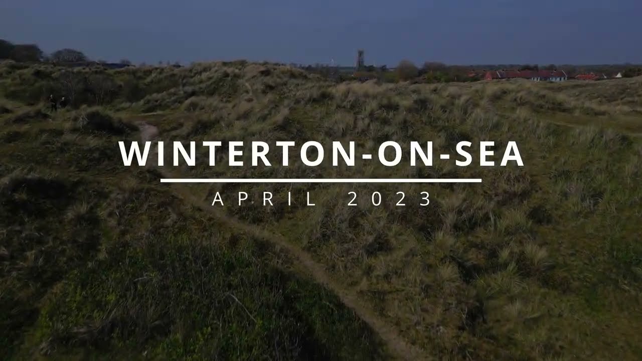 Winterton-on-Sea Beach: A Breathtaking Aerial View of Norfolk's Hidden Gem
