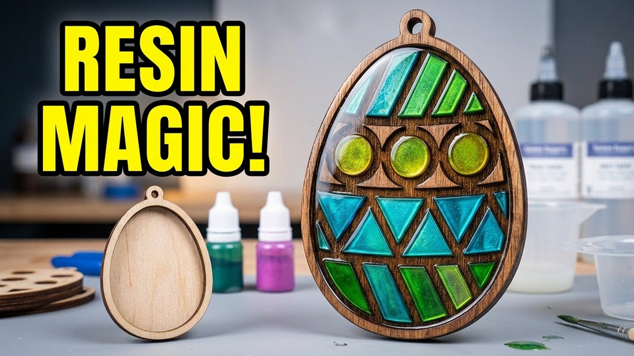 Resin Inlay for Laser Projects: Acrylic vs Wood vs Hardboard (Best Base Tested)