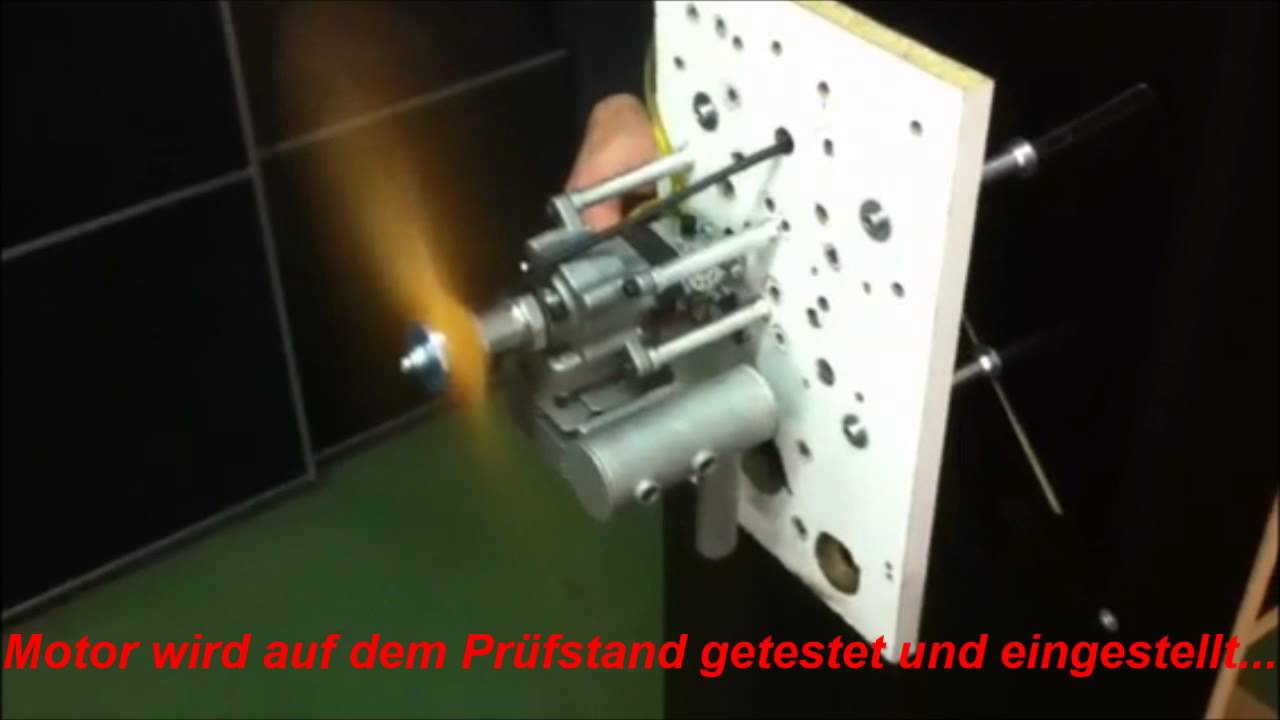 Kundenauftrag: 26ccm RCGF Motor nach Absturz instandsetzen